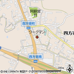 熊本県熊本市北区四方寄町576周辺の地図
