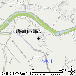 長崎県雲仙市瑞穂町西郷己993周辺の地図