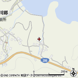 長崎県西彼杵郡時津町子々川郷565周辺の地図