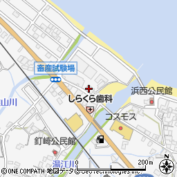 株式会社丸政水産　冷凍工場周辺の地図