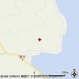 長崎県五島市奈留町大串283周辺の地図