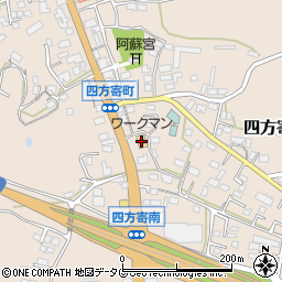 ワークマン熊本北部店周辺の地図