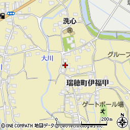 長崎県雲仙市瑞穂町伊福甲247周辺の地図