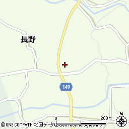 熊本県阿蘇郡南阿蘇村長野342周辺の地図