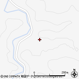 大分県佐伯市直川大字仁田原1424周辺の地図