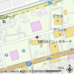 熊本県菊池郡菊陽町津久礼2522-1周辺の地図