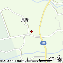熊本県阿蘇郡南阿蘇村長野304周辺の地図