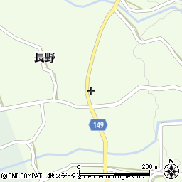熊本県阿蘇郡南阿蘇村長野338周辺の地図