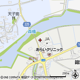 熊本県菊池郡大津町錦野407周辺の地図