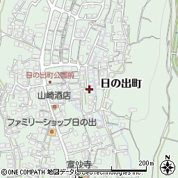長崎県諫早市日の出町22周辺の地図