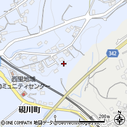 熊本県熊本市北区硯川町869周辺の地図