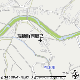 長崎県雲仙市瑞穂町西郷己992周辺の地図