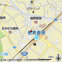 ＪＡながさき県央長田周辺の地図