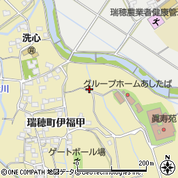 長崎県雲仙市瑞穂町伊福甲448周辺の地図