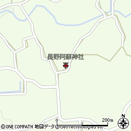 熊本県阿蘇郡南阿蘇村長野525周辺の地図