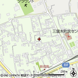 熊本県菊池郡菊陽町津久礼3031-5周辺の地図