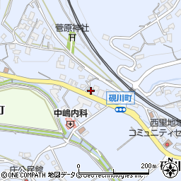 熊本県熊本市北区硯川町911周辺の地図