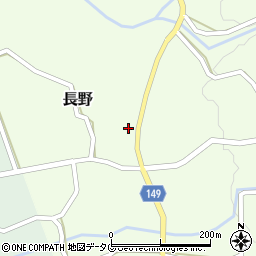 熊本県阿蘇郡南阿蘇村長野283周辺の地図