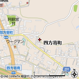 熊本県熊本市北区四方寄町609周辺の地図