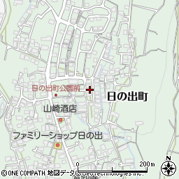 長崎県諫早市日の出町21周辺の地図