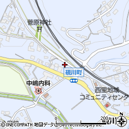 熊本県熊本市北区硯川町916周辺の地図