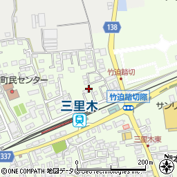 熊本県菊池郡菊陽町津久礼2952-6周辺の地図