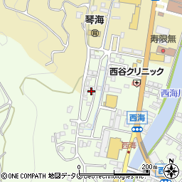 長崎県長崎市西海町1691周辺の地図