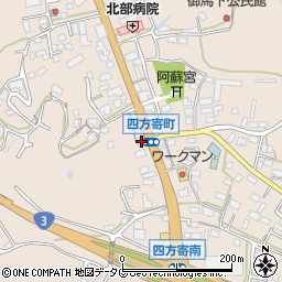 熊本県熊本市北区四方寄町1626周辺の地図