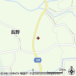 熊本県阿蘇郡南阿蘇村長野280周辺の地図