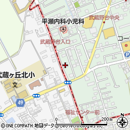 寿しまどか合志店周辺の地図