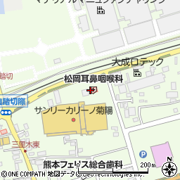 おれんじ　菊陽店周辺の地図