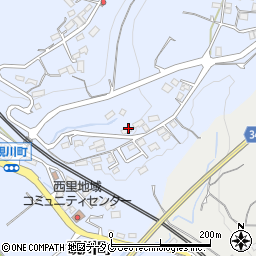 熊本県熊本市北区硯川町585周辺の地図