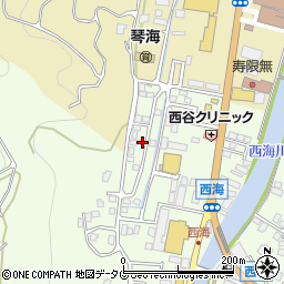 長崎県長崎市西海町1707周辺の地図