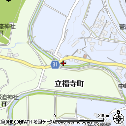 熊本県熊本市北区硯川町1112周辺の地図