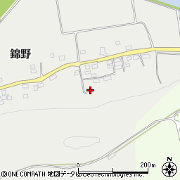 熊本県菊池郡大津町錦野962周辺の地図