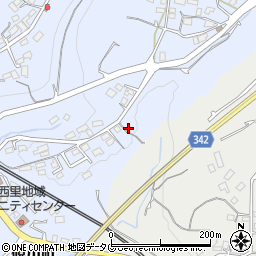 熊本県熊本市北区硯川町862周辺の地図