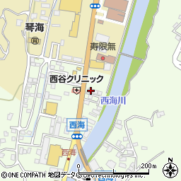 長崎県長崎市西海町1700周辺の地図