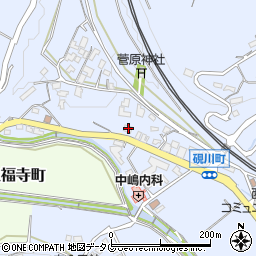 熊本県熊本市北区硯川町994周辺の地図