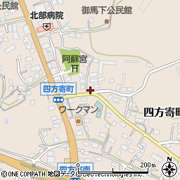 熊本県熊本市北区四方寄町592周辺の地図