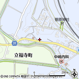 熊本県熊本市北区硯川町1013周辺の地図