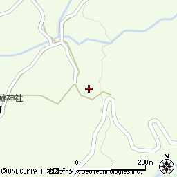 熊本県阿蘇郡南阿蘇村長野772周辺の地図