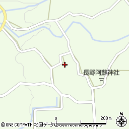 熊本県阿蘇郡南阿蘇村長野550周辺の地図