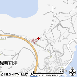 長崎県諫早市多良見町舟津256周辺の地図