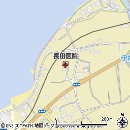 長崎県雲仙市瑞穂町伊福乙1023周辺の地図