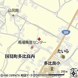 長崎県雲仙市国見町多比良丙周辺の地図