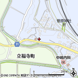 熊本県熊本市北区硯川町1014周辺の地図