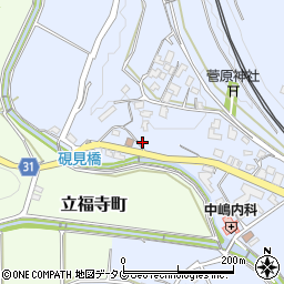 熊本県熊本市北区硯川町1014周辺の地図