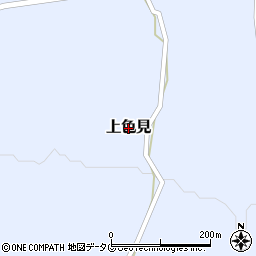 熊本県高森町（阿蘇郡）上色見周辺の地図
