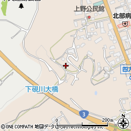 熊本県熊本市北区四方寄町1554-16周辺の地図