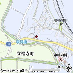 熊本県熊本市北区硯川町1015周辺の地図